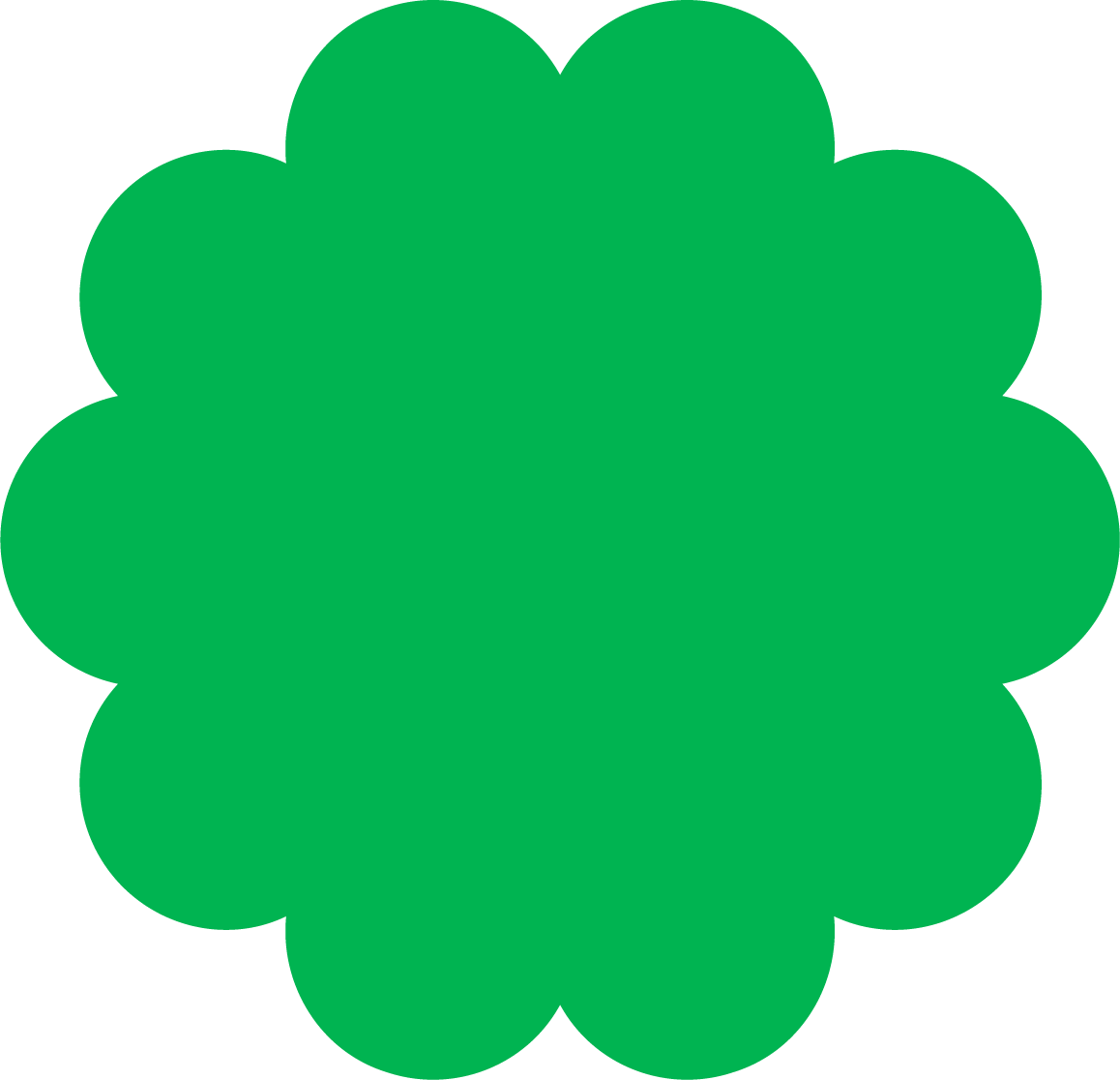 GS Green Flower