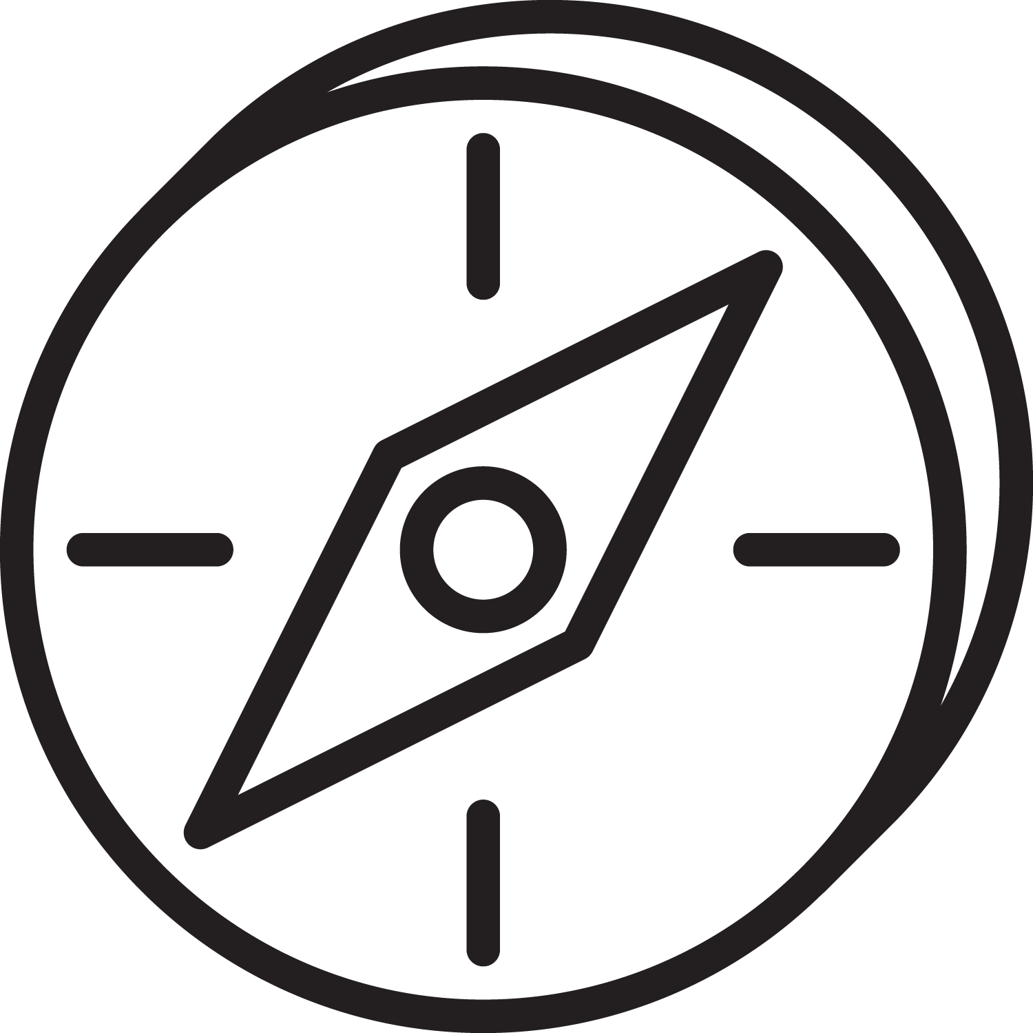 Outdoors Icon Black