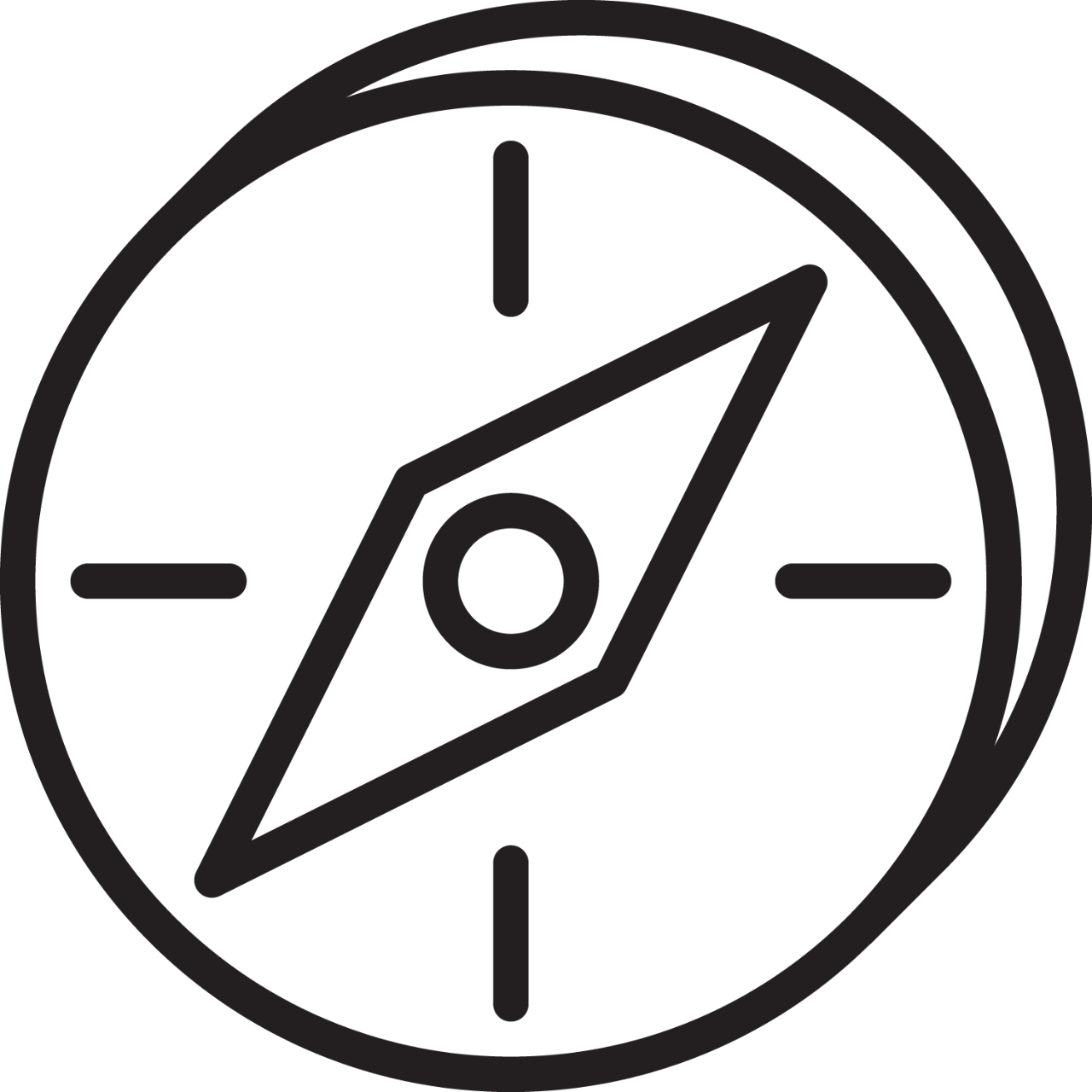 Outdoors Icon Black